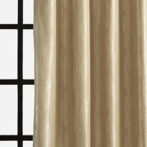 Cappuccino with Gold Touches Curtain