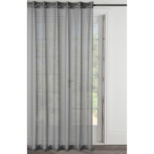 Grey linen look Lace