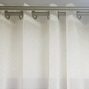 Off -white Gold dotted Lace