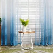 Ombre -2 tone -Blue Lace